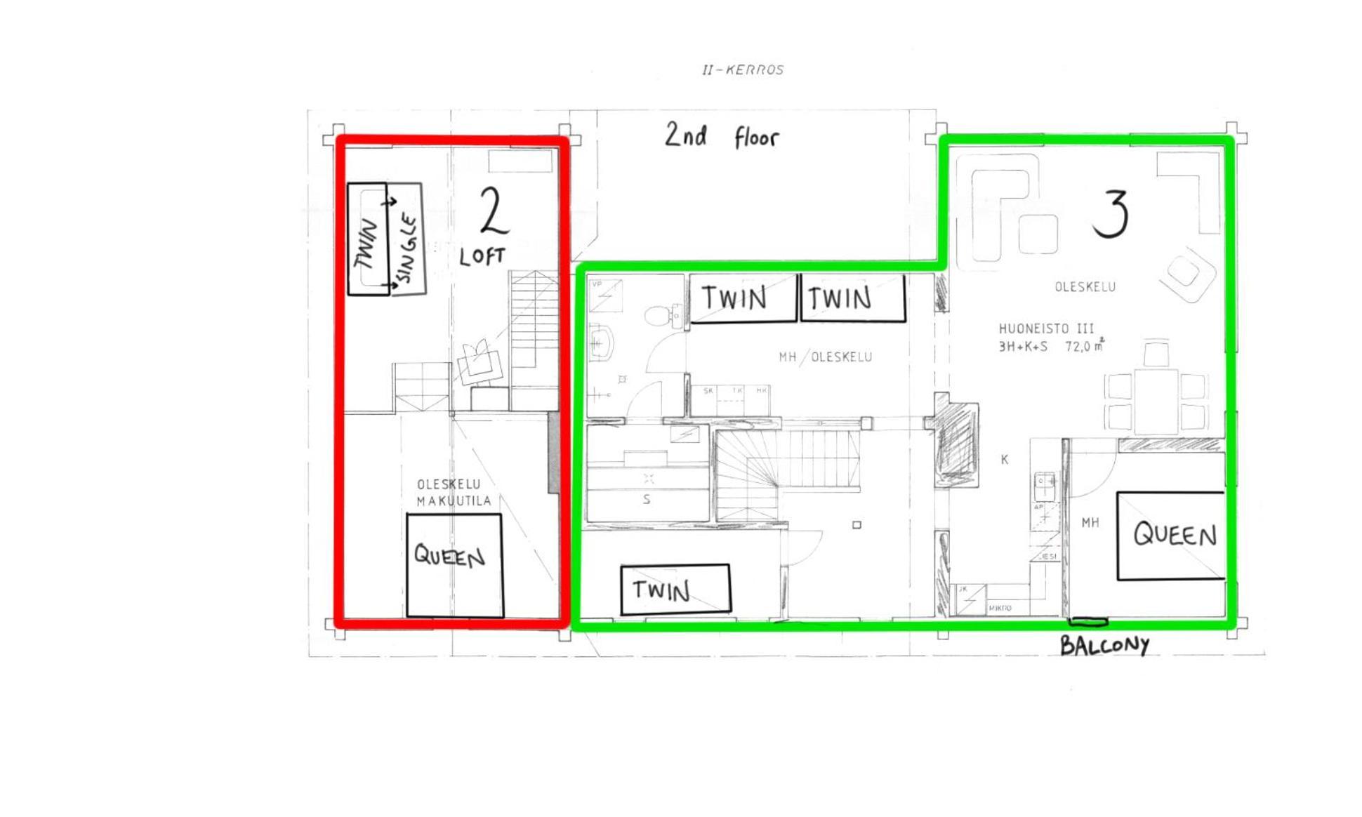 Inhan Kartano Apartment Ahtari Bagian luar foto